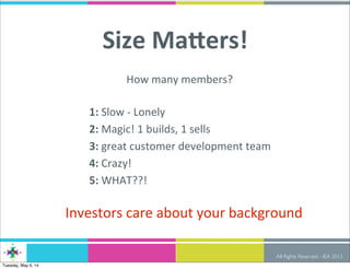 Startup Fundraising 101