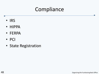 IRSHIPPA FERPAPCIState RegistrationCompliance