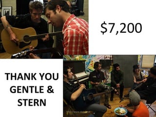 $7,200 THANK YOU GENTLE & STERN http://www.sketch.ca 