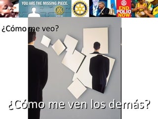 ¿Cómo me veo? ¿Cómo me ven los demás? 