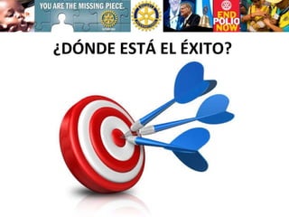 ¿DÓNDE ESTÁ EL ÉXITO? 