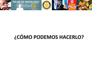 ¿CÓMO PODEMOS HACERLO? 