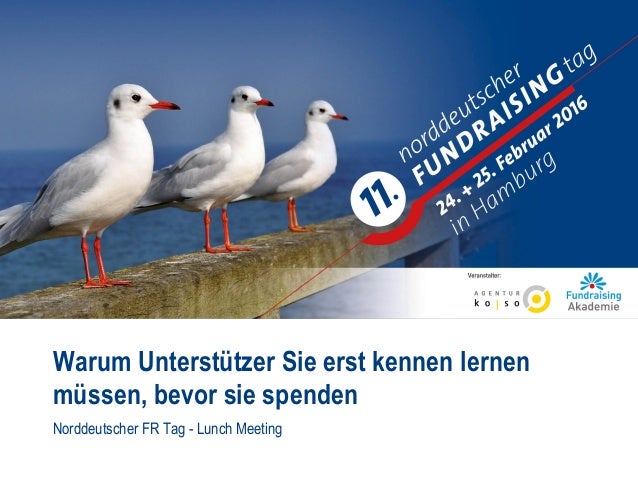 Sie will mich erst kennenlernen