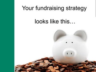 Your fundraising strategy

    looks like this…
 