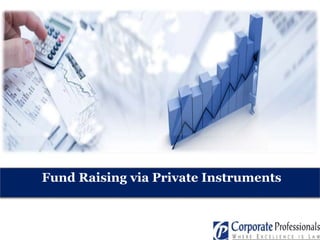 Fund Raising via Private Instruments
 