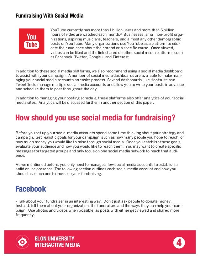 Fundraising with Social Media