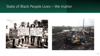 State of Black People Lives – We matter
PAGE
44
 