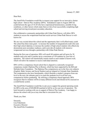 Fund request letter_1.27.05_dpa_cyc