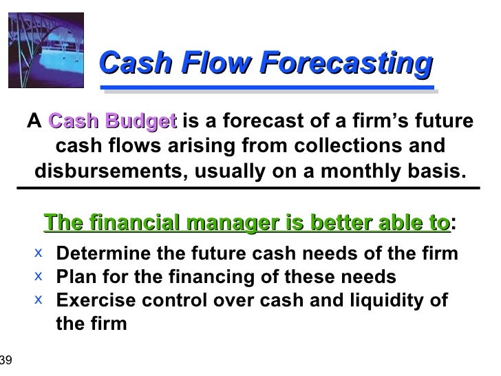 funds flow ppt forecasting future cash flows