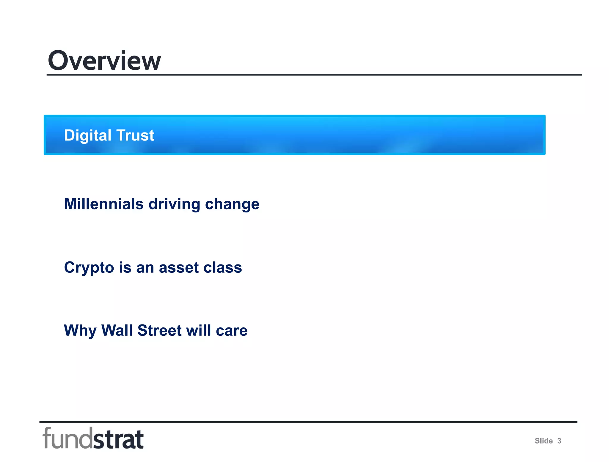 Fundstrat Bitcoin & Blockchain presentation for Upfront Summit | PDF