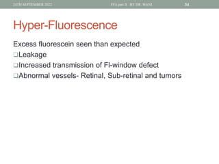 Window Defect Ffa Hyper DR WANI'S TALK ON Fundus fluorescein angiography PART II for post ...