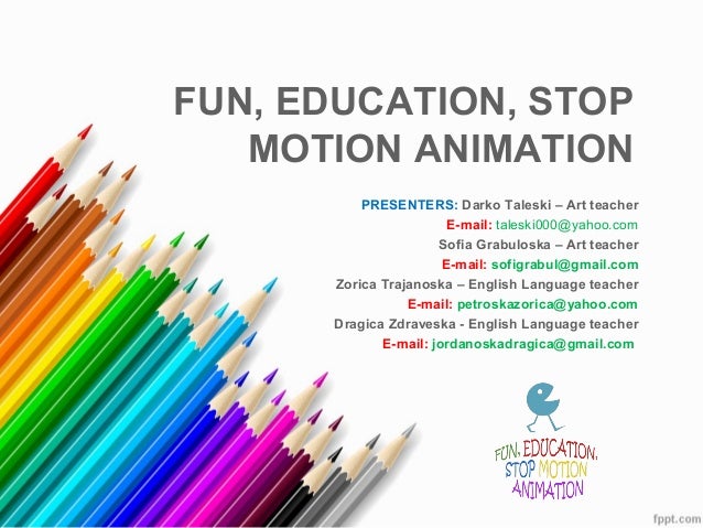 fun education stop motion animation global learning conference2