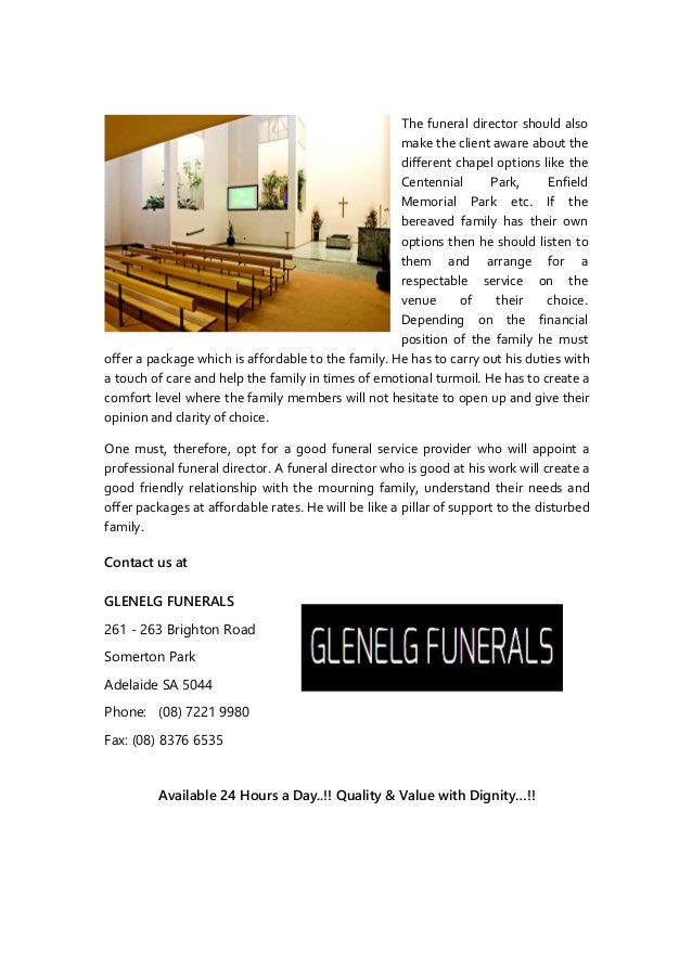 What are the Responsibilities of a Funeral Home Director?