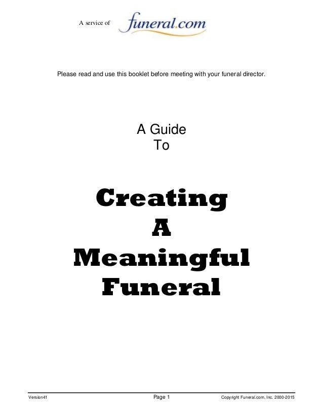 Funeral Arrangement A Guide to Creating a Meaningful Funeral