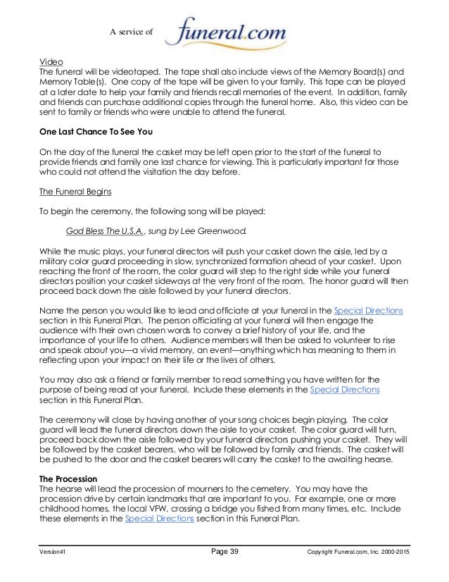 Funeral Arrangement A Guide to Creating a Meaningful Funeral