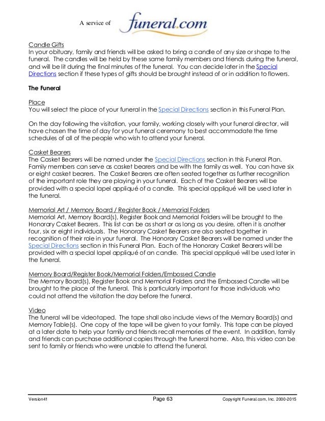 Funeral Arrangement A Guide to Creating a Meaningful Funeral