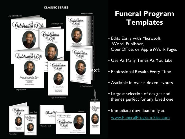 printable funeral programs templates printable funeral programs