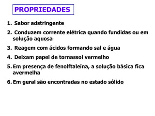 TERNÁRIO – TRÊS ELEMENTOS            Ex: H2SO4