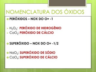 FUNÇÕES INORGÂNICAS COMPLETO | PPTX