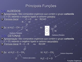 aula de funcões orgânicas - presente no ensino | PPT