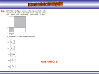 05)
GABARITO: E
 