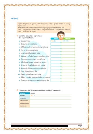 Funções sintáticas 1