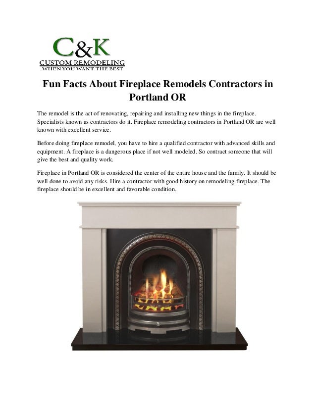 Fireplace Remodel Contractors
