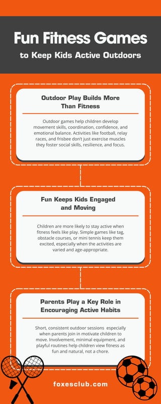 Fun Fitness Games to Keep Kids Active Outdoors | PDF