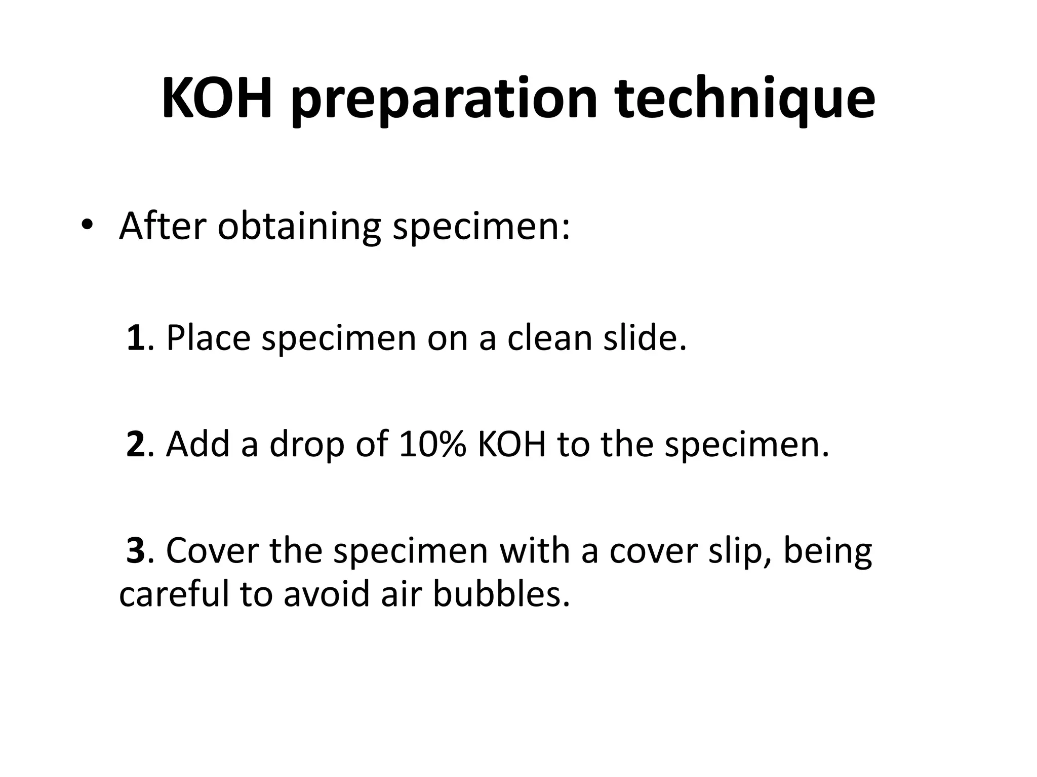 Koh Tablet Method Fungal corneal-ulcer-final | PPTX
