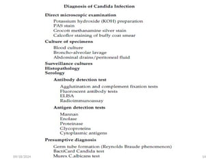Fungal infection in Intensive care unit.pptx