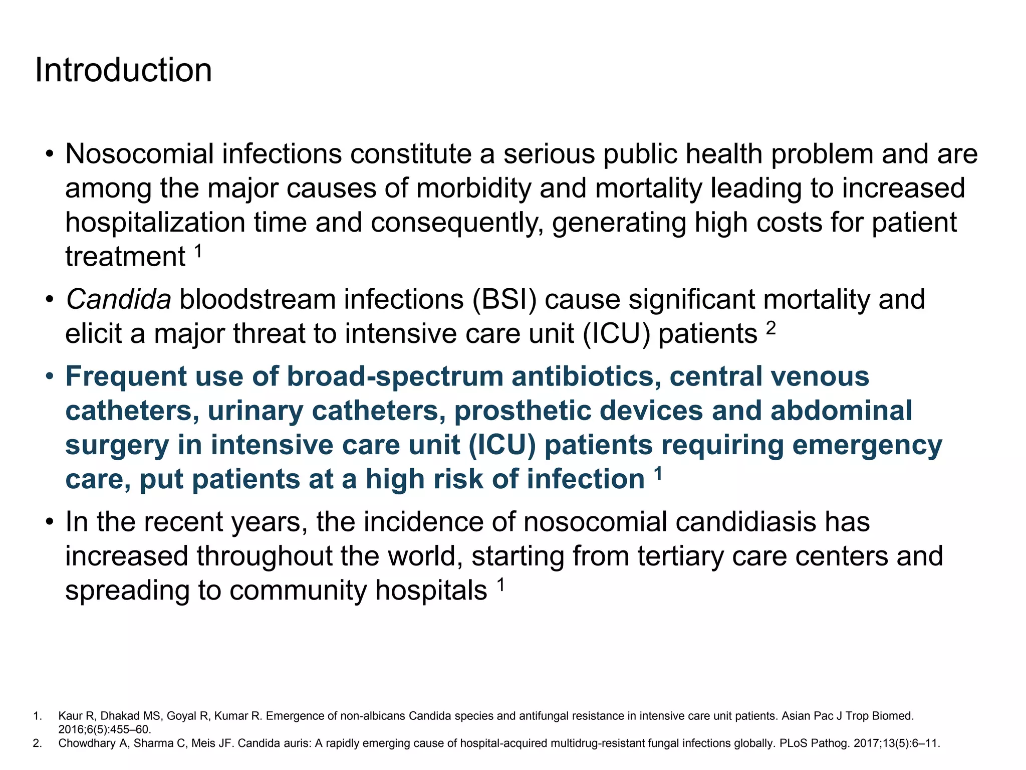 Fungal infections in the ICU | PPTX