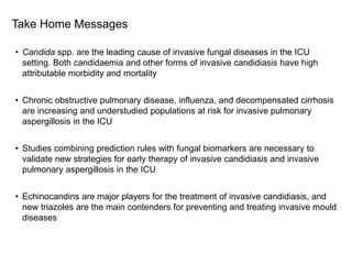 Fungal infections in the ICU | PPTX