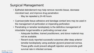 OCT 2014
Fungal Keratitis - Europe
26-06-2020 26
 