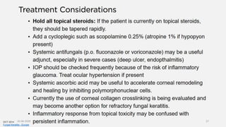 OCT 2014
Fungal Keratitis - Europe
26-06-2020 27
 