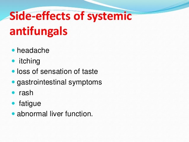 Griseofulvin Side Effects Liver