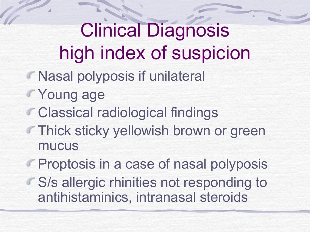 Allergic Fungal Rhinosinusitis