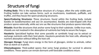 Toadstool Cell Structure Fungi.pptx bio science as discussed geometry | PPTX