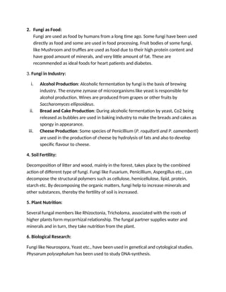 Fungi (Characteristics, morphology, classification, reproduction ...