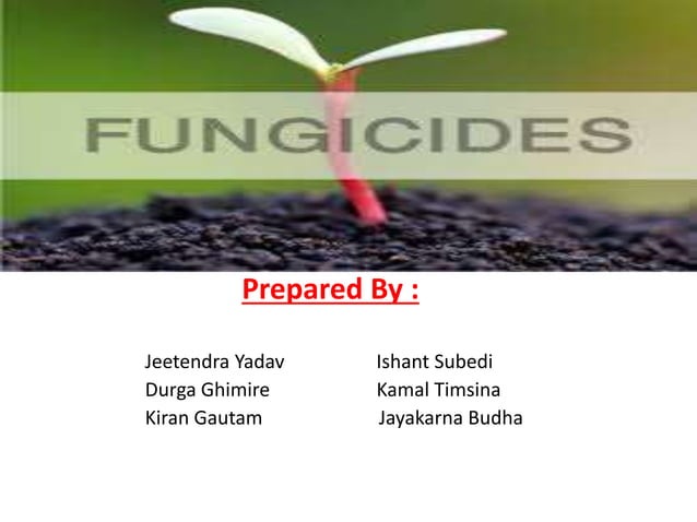 Fungicides Pptx