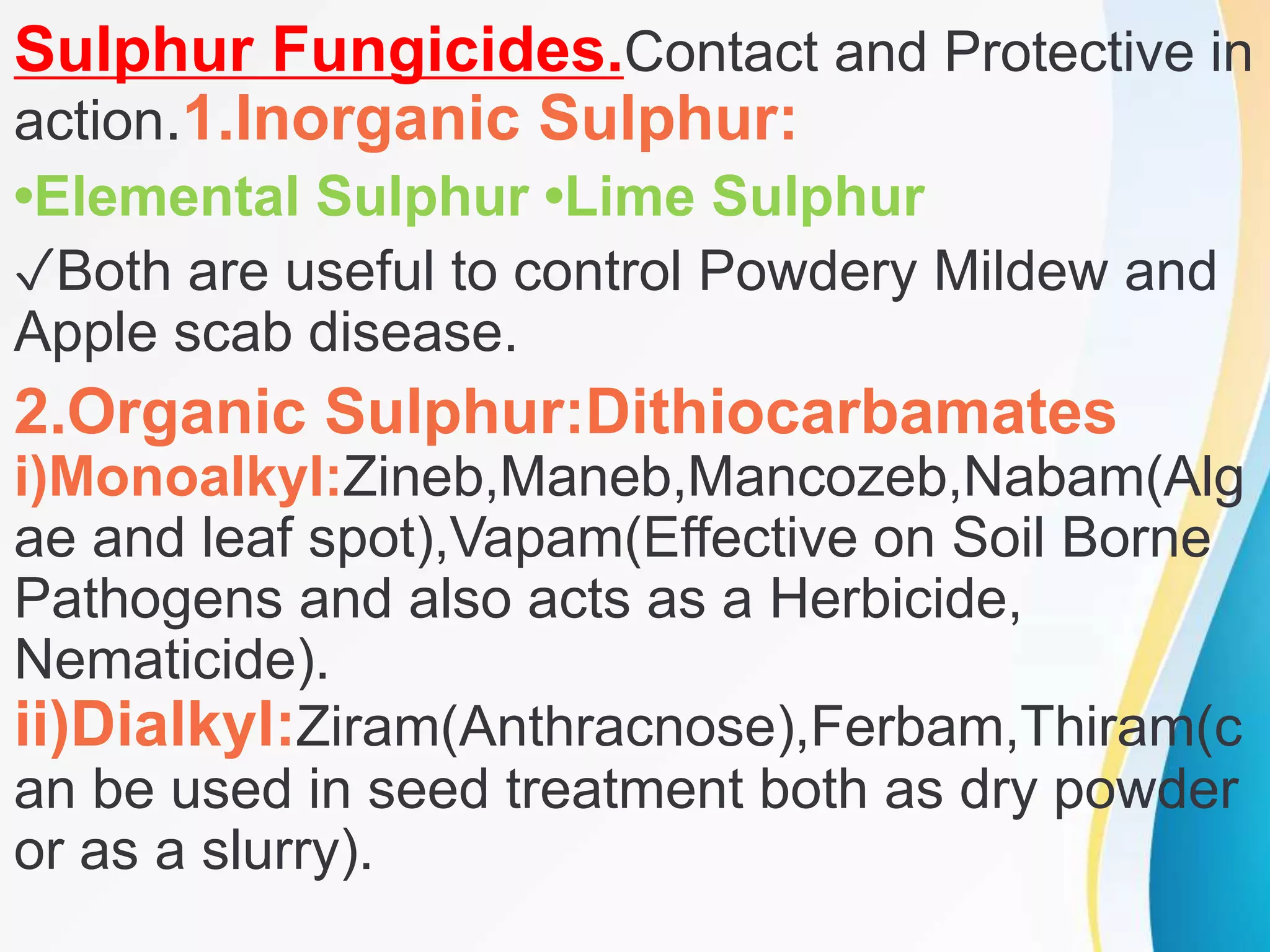 Fungicides, Classification, FRAC MoA.pptx