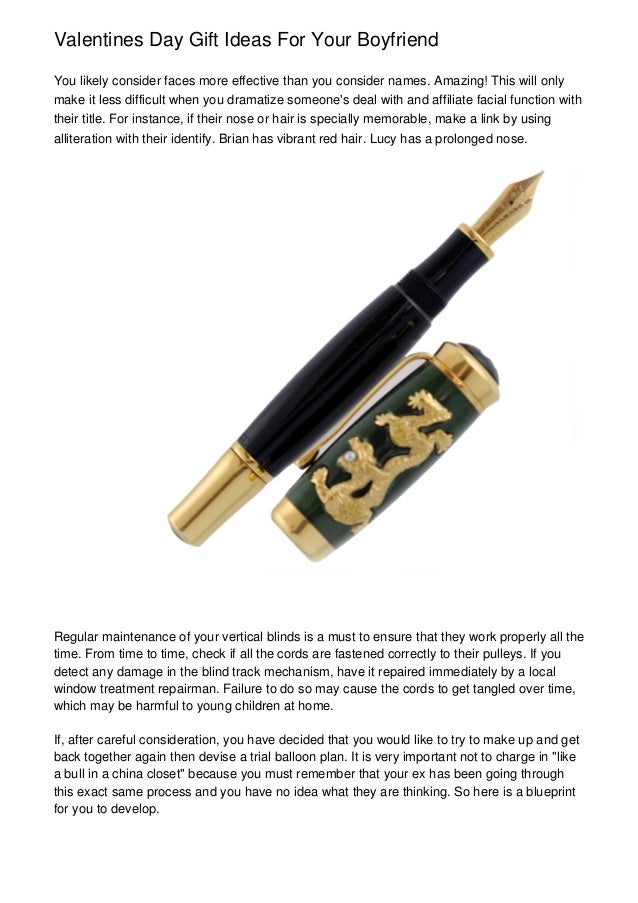 valentine's day gift for ex boyfriend