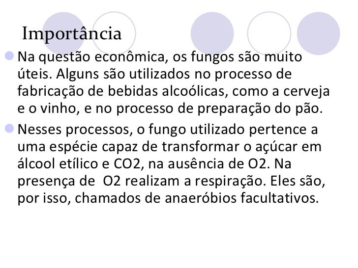 Cite Dois Exemplo Que Representem A Importancia Economica Dos Fungos