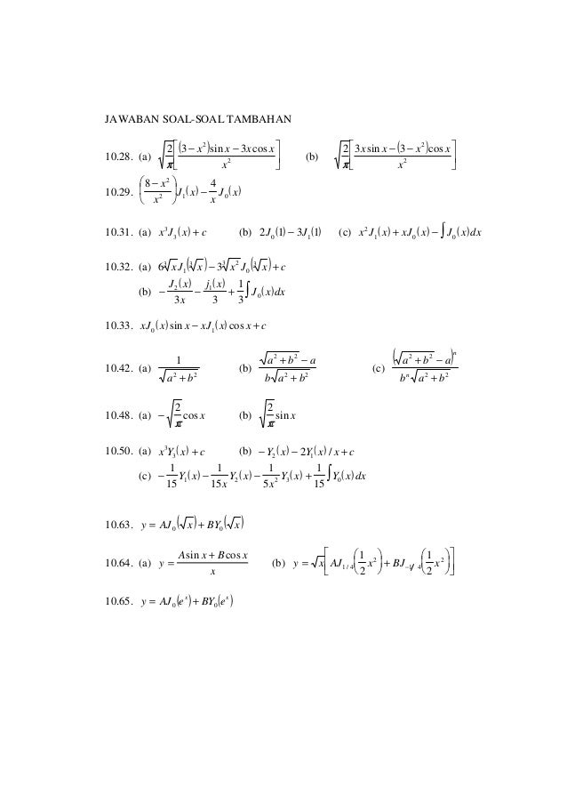 Contoh Soal Fungsi Gamma