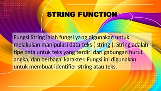 FUNGSI 2- struktur data that students always learn in informatic ...