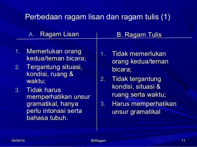 Fungsi dan ragam bahasa indonesia