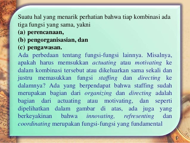 Fungsi Dan Tingkatan Manajemen