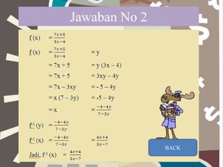 Jawaban No 2
BACK
 
