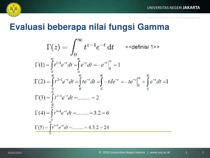 Fisika Matematika I 14 15 Fungsi Khusus