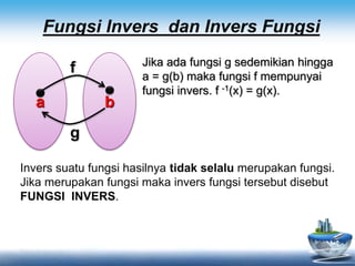 Fungsi komposisi dan fungsi invers xi mat wajib | PPSX