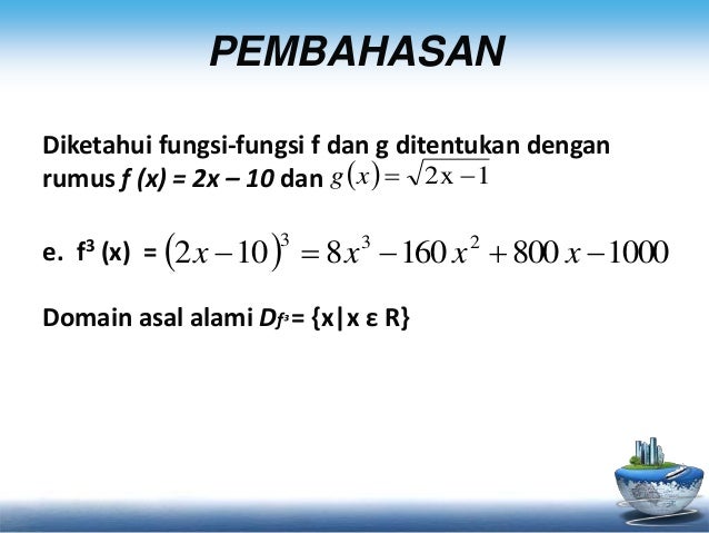 Fungsi komposisi dan fungsi invers xi mat wajib